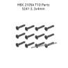 HBX 2105A T10 RC Car Parts KBHO2.3X4mm Countersunk Self Tapping Screws S241