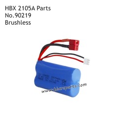 HBX 2105A RC Car Parts Brushless 7.4V 1500mAh Battery T-Plug 90219