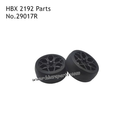 HBX 2192 RC Car Parts Rear Drift Wheels Complete 29017R