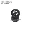 HBX 2192 RC Car Parts Rear Drift Wheels Complete 29017R