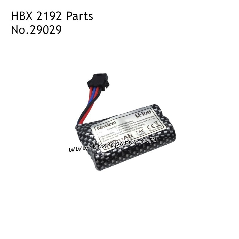 HAIBOXING HBX 2192 RC Car Parts 7.4V 800mAh Battery Pack (4P-Plug) 29029 HAIBOXING HBX 2192 RC Car Parts 7.4V 800mAh Battery Pack (4P-Plug) 29029