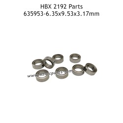 HBX 2192 RC Car Parts 6.35X9.53X3.17mm Ball Bearings 635953