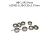 HBX 2192 RC Car Parts 6.35X9.53X3.17mm Ball Bearings 635953