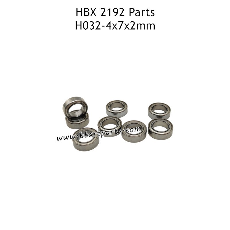 HBX 2192 RC Car Parts 4X7X2mm Ball Bearings H032 HBX 2192 RC Car Parts 4X7X2mm Ball Bearings H032