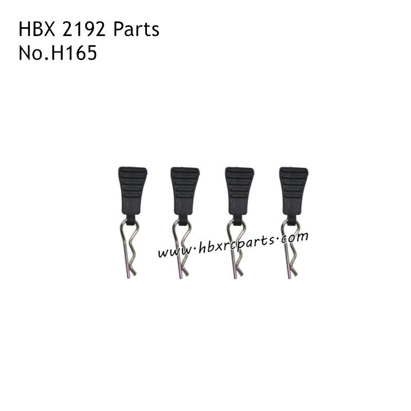 HAIBOXING HBX 2192 RC Car Parts Body Clips H165 HAIBOXING HBX 2192 RC Car Parts Body Clips H165