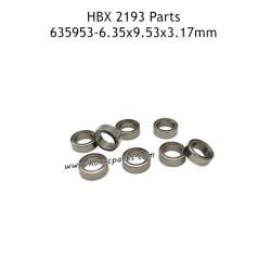 HAIBOXING HBX 2193 RC Car Parts 6.35X9.53X3.17mm Ball Bearings 635953