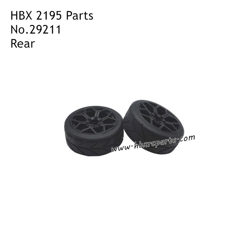 HBX 2195 RC Car Parts Rear On-Road Touring Car Wheels 29211 HBX 2195 RC Car Parts Rear On-Road Touring Car Wheels 29211