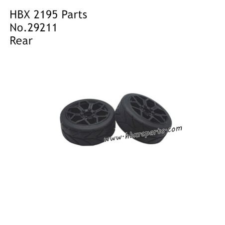 HBX 2195 RC Car Parts Rear On-Road Touring Car Wheels 29211