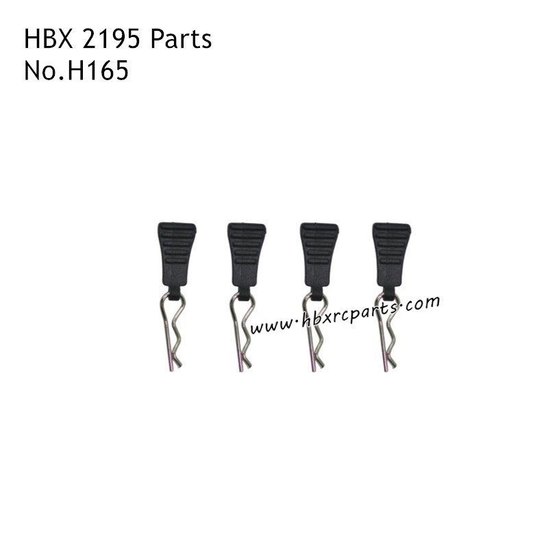HBX 2195 RC Car Parts Body Clips H165 HBX 2195 RC Car Parts Body Clips H165