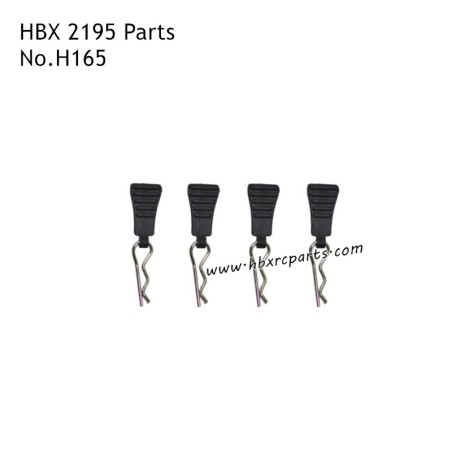 HBX 2195 RC Car Parts Body Clips H165