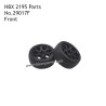 HAIBOXING HBX 2195 RC Car Parts Front Drift Wheels Complete 29017F