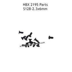 HBX 2195 Parts KBHO2.3X6mm Countersunk Tapping Screws S128
