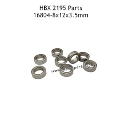HBX 2195 RC Car Parts 8X12X3.5mm Ball Bearings 16804