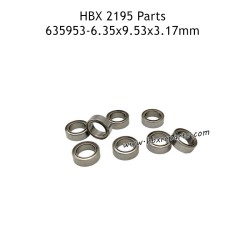 HBX 2195 RC Car Parts 6.35X9.53X3.17mm Ball Bearings 635953