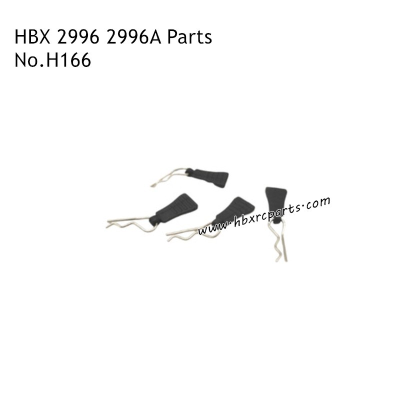 HAIBOXING HBX 2996 2996A RC Car Parts Body Clips H166 HAIBOXING HBX 2996 2996A RC Car Parts Body Clips H166