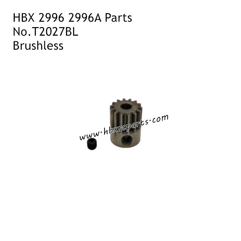 HAIBOXING HBX 2996A RC Car Parts Brushless Motor Pinion T2027BL HAIBOXING HBX 2996A RC Car Parts Brushless Motor Pinion T2027BL