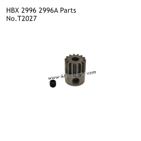 HAIBOXING HBX 2996 RC Car Parts Brushed 550 Motor Pinion T2027