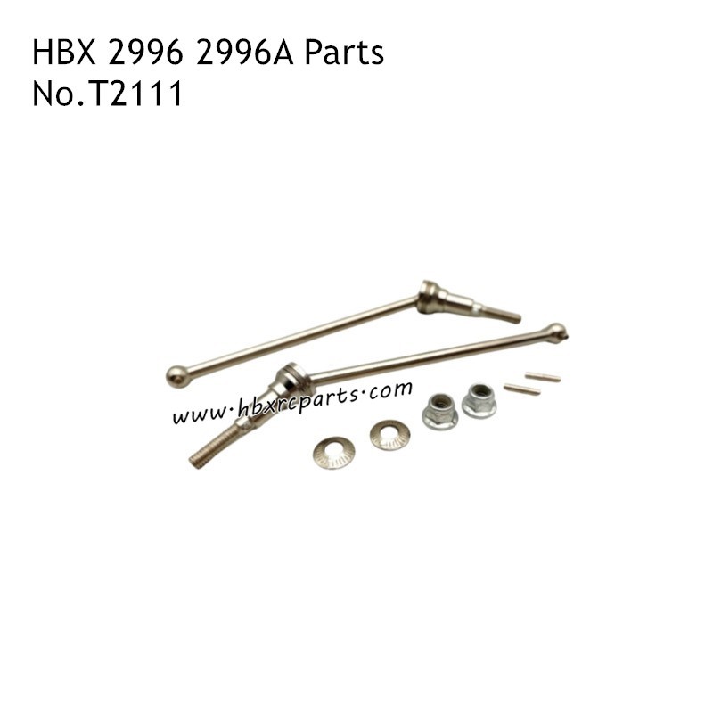 HAIBOXING HBX 2996 2996A Parts Front Drive Shafts Kit T2111