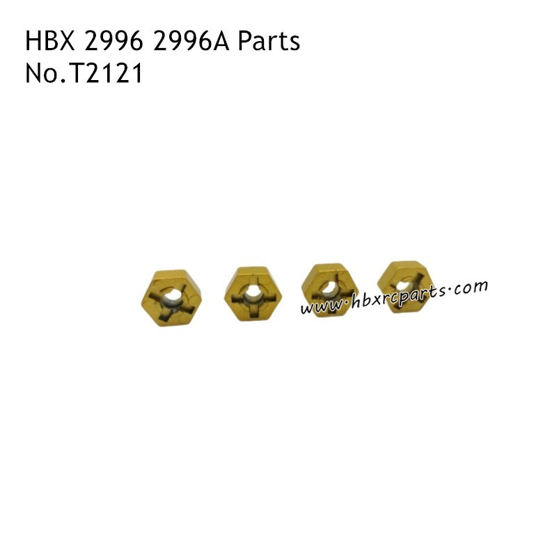 HAIBOXING HBX 2996 2996A Parts Metal Wheel Hex T2121 HAIBOXING HBX 2996 2996A Parts Metal Wheel Hex T2121