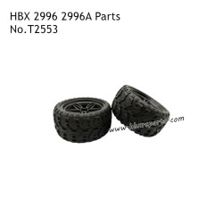 HAIBOXING HBX 2996 2996A RC Car Parts Wheel Complete 2pcs T2553