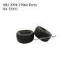 HAIBOXING HBX 2996 2996A RC Car Parts Wheel Complete 2pcs T2553