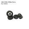HAIBOXING HBX 2996 2996A RC Car Parts Wheel Complete 4pcs T2553