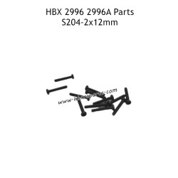HAIBOXING HBX 2996 2996A Parts PBHO2X12mm Pan Head Self Tapping Screws S204