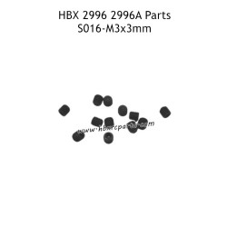 HAIBOXING HBX 2996 2996A Parts M3X3 Screws S016