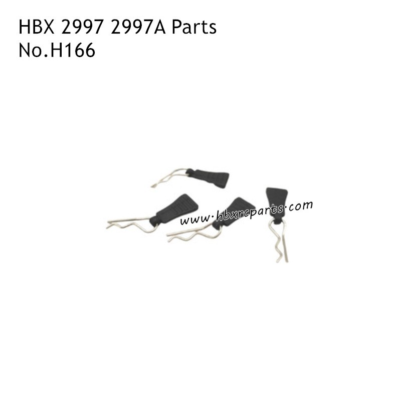 HAIBOXING HBX 2997 2997A RC Car Parts Body Clips H166 HAIBOXING HBX 2997 2997A RC Car Parts Body Clips H166