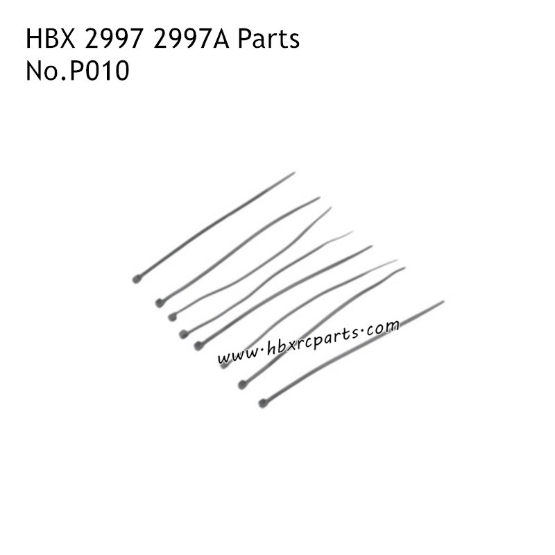 HAIBOXING HBX 2997 2997A RC Car Parts Zip Ties P010 HAIBOXING HBX 2997 2997A RC Car Parts Zip Ties P010