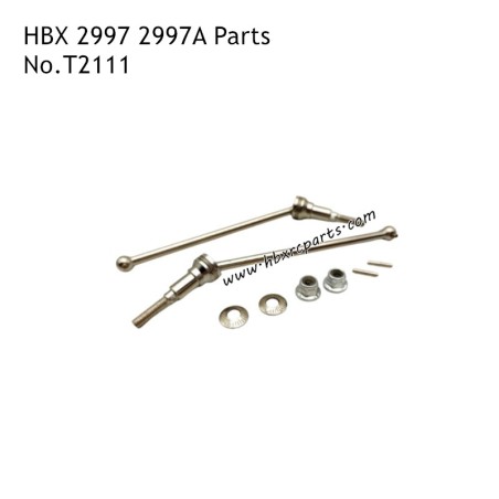HAIBOXING HBX 2997 2997A RC Car Parts Front Drive Shafts Kit T2111