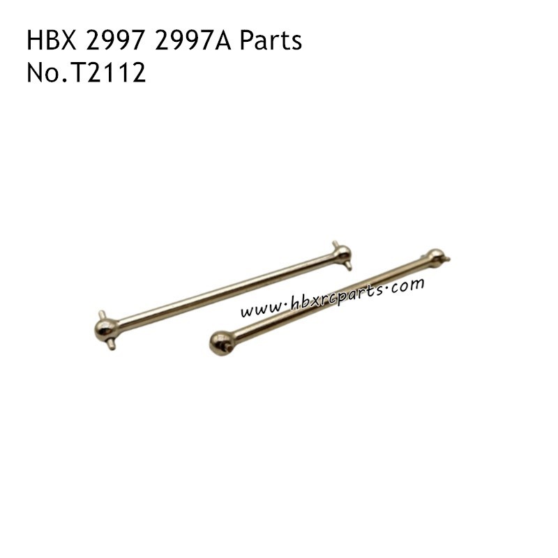 HAIBOXING HBX 2997 2997A RC Car Parts Rear Drive Shafts T2112 HAIBOXING HBX 2997 2997A RC Car Parts Rear Drive Shafts T2112