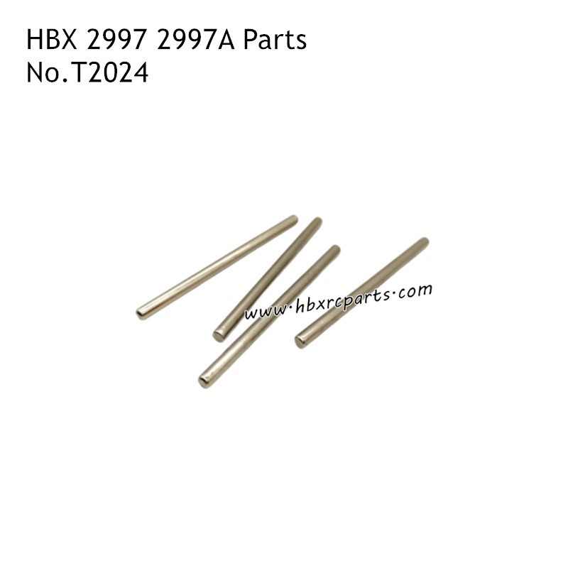 HAIBOXING HBX 2997 2997A High Speed RC Car Parts Lower Suspension Arm Hinge Pins T2024 HAIBOXING HBX 2997 2997A High Speed RC Car Parts Lower Suspension Arm Hinge Pins T2024