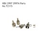 HAIBOXING HBX 2997 2997A High Speed RC Car Parts Metal Differential Outdrive Cups Kit T2115
