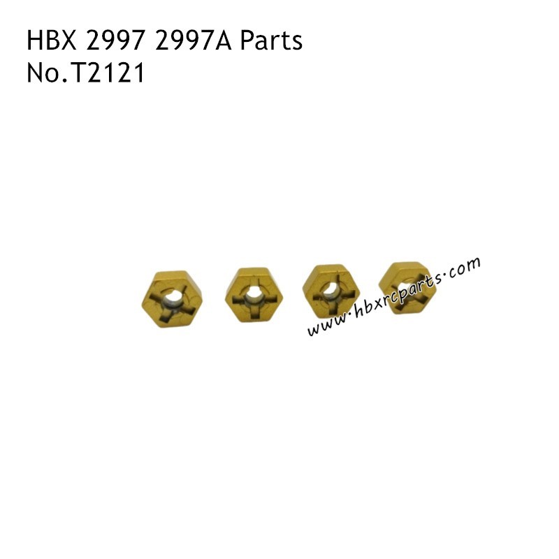 HAIBOXING HBX 2997 2997A High Speed RC Car Parts Metal Wheel Hex T2121 HAIBOXING HBX 2997 2997A High Speed RC Car Parts Metal Wheel Hex T2121