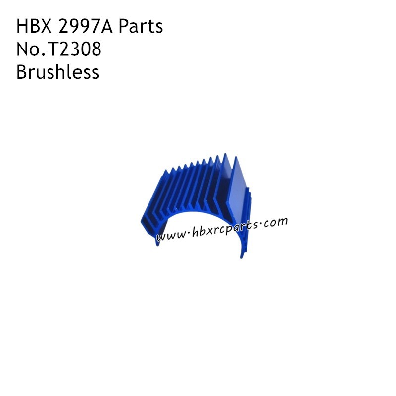 HAIBOXING HBX 2997A RC Car Parts Brushless Motor Heatsink T2308 HAIBOXING HBX 2997A RC Car Parts Brushless Motor Heatsink T2308