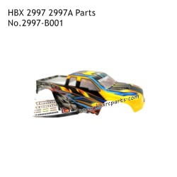 HAIBOXING HBX 2997 2997A High Speed RC Car Parts Car Shell Yellow