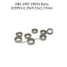 HAIBOXING HBX 2997 2997A Parts 6.35X9.53X3.17mm Ball Bearings 635953