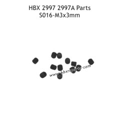 HAIBOXING HBX 2997 2997A Parts M3X3 Screws S016