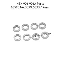 HAIBOXING HBX 901A RC Car Parts 6.35X9.53X3.17mm Ball Bearings 635953