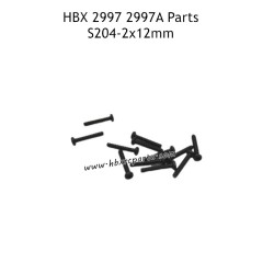 HAIBOXING HBX 2997 2997A Parts PBHO2X12mm Pan Head Self Tapping Screws S204