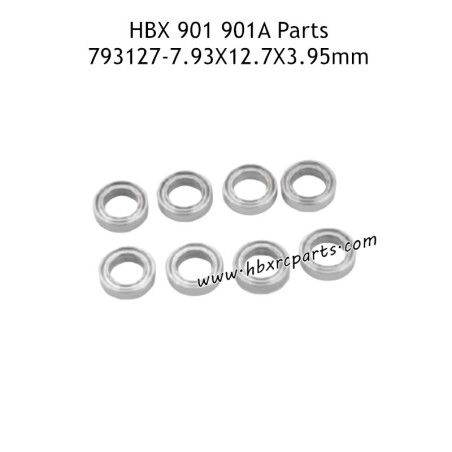 HAIBOXING HBX 901A RC Car Parts 7.93X12.7X3.95mm Ball Bearings 793127