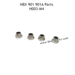 HAIBOXING HBX 901A RC Car Parts M4 Flange Locknut H003