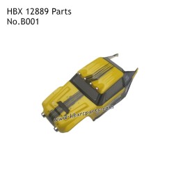 HAIBOXING HBX 12889 Thruster Parts Car Body Shell B001 Yellow
