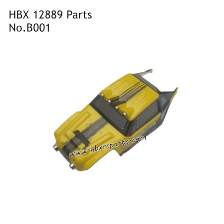HAIBOXING HBX 12889 Thruster Parts Car Body Shell B001 Yellow