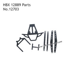 HAIBOXING HBX 12889 Thruster Parts Front Bumper and Body Posts 12703