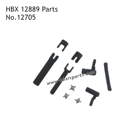 HAIBOXING HBX 12889 Thruster Parts Centre Rear Drive Shaft and Steering Bushes 12705
