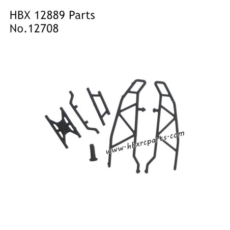 HBX 12889 Thruster Parts Rear Rack Assembly 12708