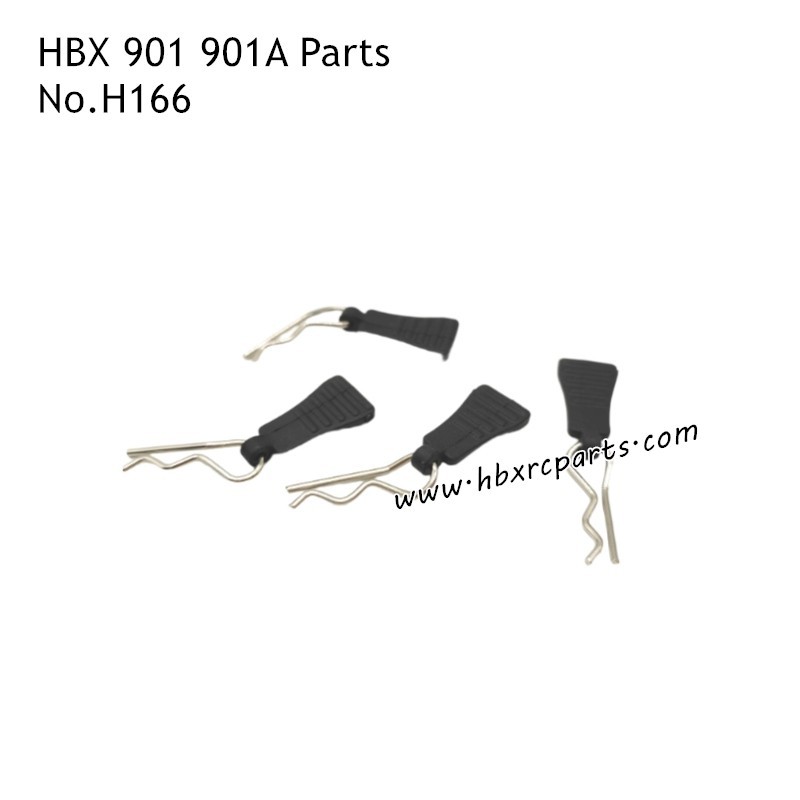HAIBOXING HBX 901 901A High Speed RC Car Parts Body Clips H166 HAIBOXING HBX 901 901A High Speed RC Car Parts Body Clips H166