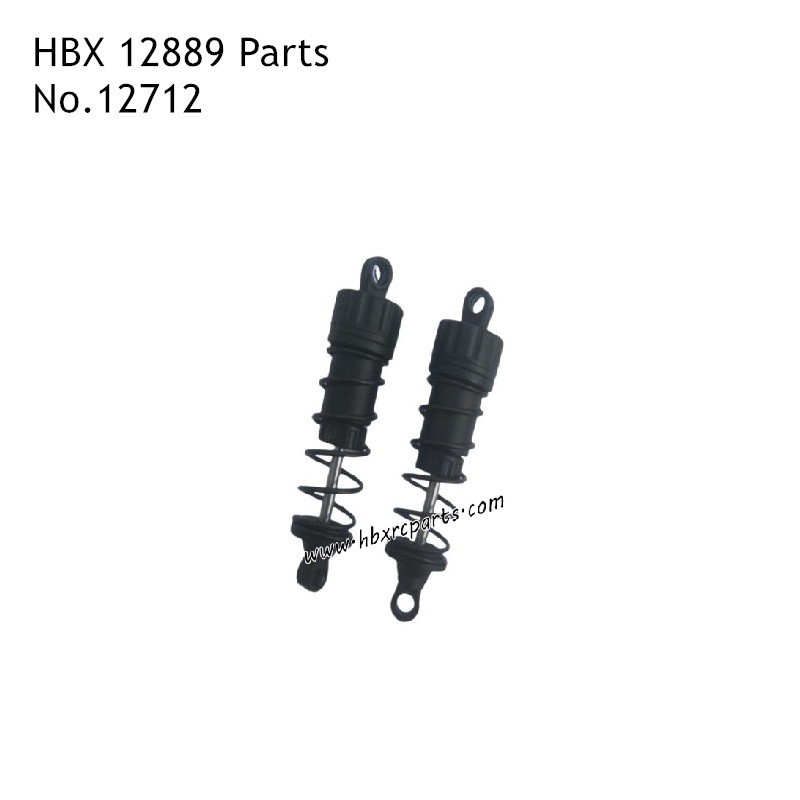 HBX 12889 Thruster Parts Front Shocks 12712 HBX 12889 Thruster Parts Front Shocks 12712